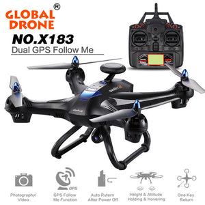 RC Drone toy Global Drone X183 With 5GHz WiFi FPV 1080P Camera GPS Brushless Quadcopter Kids toy drop shipping